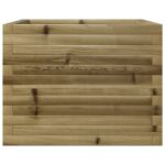 Jardinière 60x60x45,5 cm bois de pin imprégné – Image 3