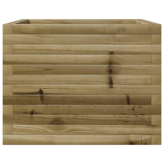 Jardinière 60x60x45,5 cm bois de pin imprégné – Image 4