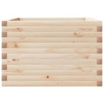 Jardinière 70x70x45,5 cm bois de pin massif – Image 4