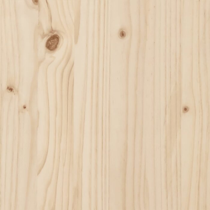 Jardinière 70x70x45,5 cm bois de pin massif – Image 7