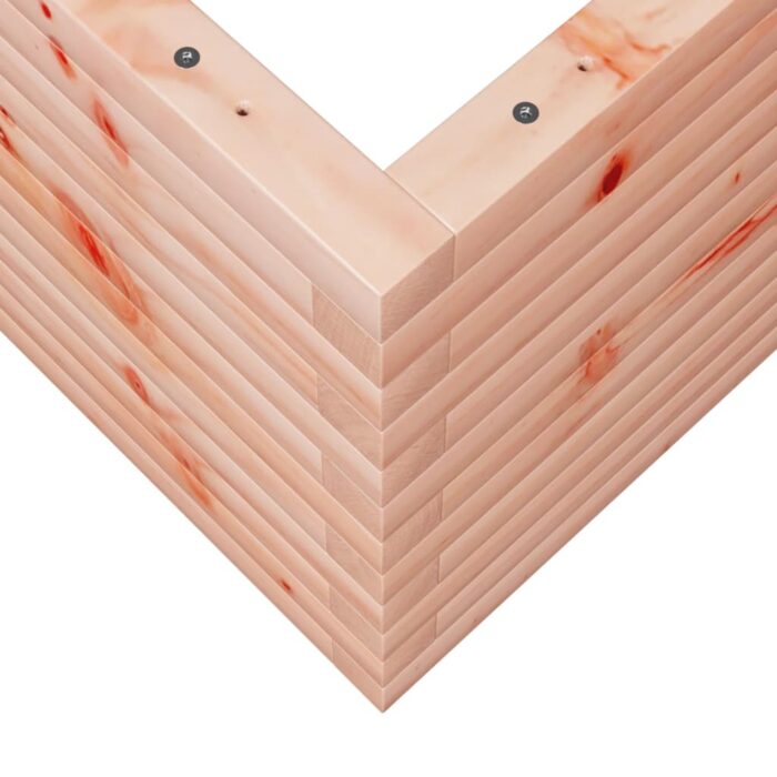 Jardinière 70x70x45,5 cm bois massif de douglas – Image 6