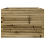 Jardinière 70x70x45,5 cm bois de pin imprégné – Image 4