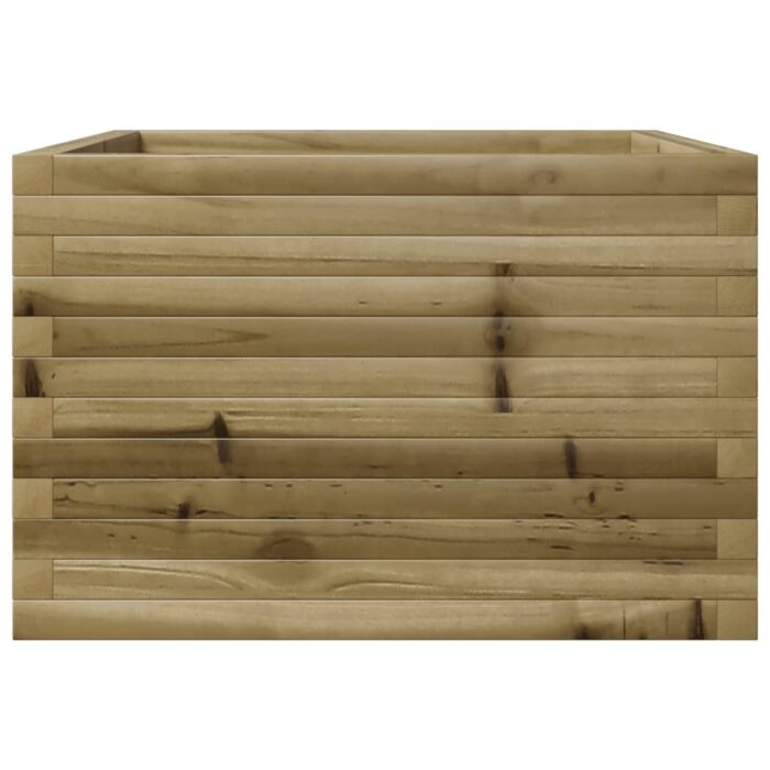 Jardinière 70x70x45,5 cm bois de pin imprégné – Image 4