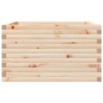 Jardinière 80x80x45,5 cm bois de pin massif – Image 3