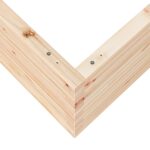 Jardinière 80x80x45,5 cm bois de pin massif – Image 6