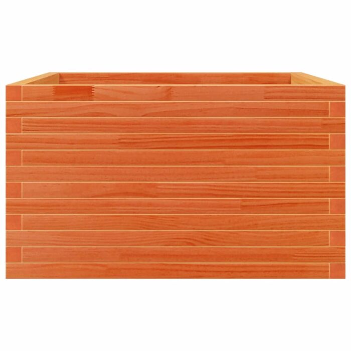VXL8721102659836_g_en_hd_4.jpg Jardinière cire marron 80x80x45,5 cm bois de pin massif – Image 4