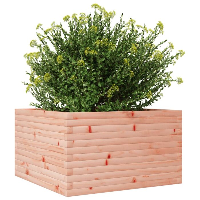 Jardinière 80x80x45,5 cm bois massif de douglas – Image 2