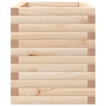 Jardinière 70x40x45,5 cm bois de pin massif – Image 4