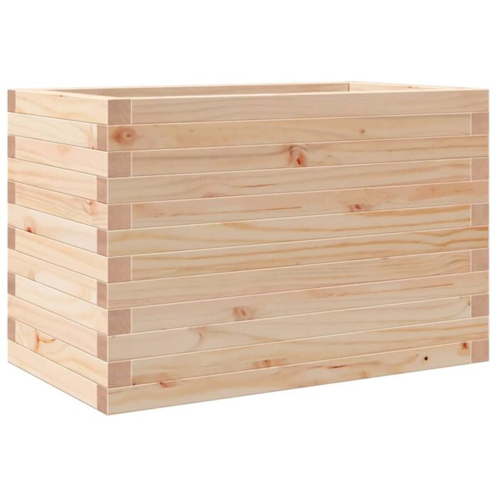 Jardinière 70x40x45,5 cm bois de pin massif – Image 5