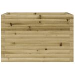 Jardinière 70x40x45,5 cm bois de pin imprégné – Image 3