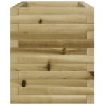 Jardinière 70x40x45,5 cm bois de pin imprégné – Image 4