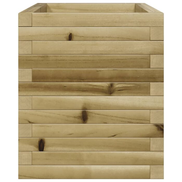 Jardinière 70x40x45,5 cm bois de pin imprégné – Image 4
