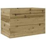Jardinière 70x40x45,5 cm bois de pin imprégné – Image 5