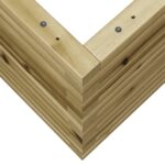 Jardinière 70x40x45,5 cm bois de pin imprégné – Image 6
