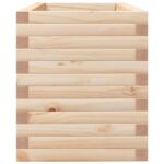 Jardinière 90x40x45,5 cm bois de pin massif – Image 4