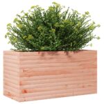 Jardinière 90x40x45,5 cm bois massif douglas – Image 2