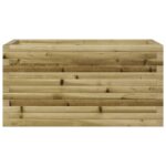 Jardinière 90x40x45,5 cm bois de pin imprégné – Image 3
