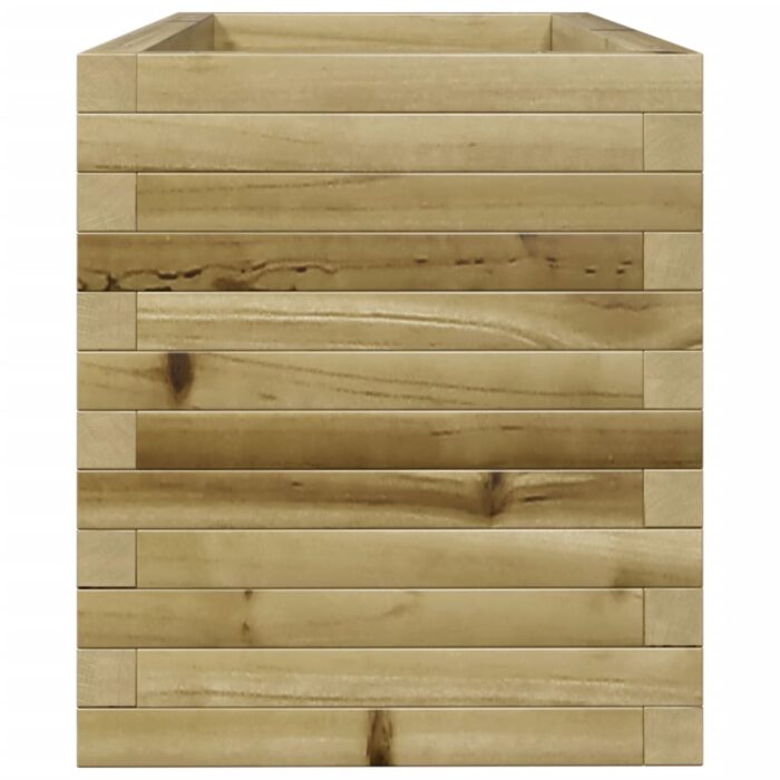 Jardinière 90x40x45,5 cm bois de pin imprégné – Image 4