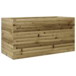 Jardinière 90x40x45,5 cm bois de pin imprégné – Image 5
