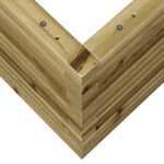 Jardinière 90x40x45,5 cm bois de pin imprégné – Image 6