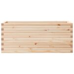 Jardinière 110x40x45,5 cm bois de pin massif – Image 3