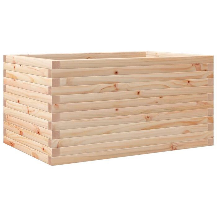 Jardinière 90x60x45,5 cm bois de pin massif – Image 5