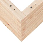 Jardinière 90x60x45,5 cm bois de pin massif – Image 6