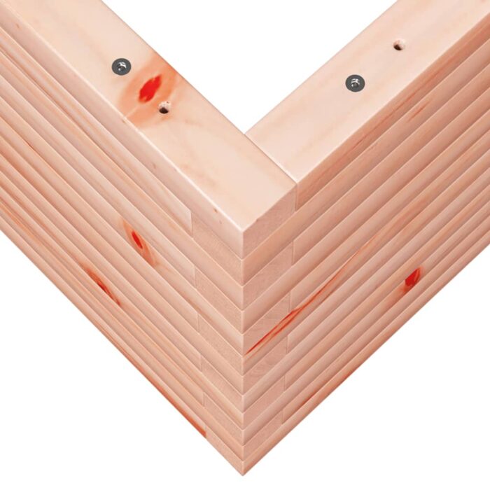 Jardinière 90x60x45,5 cm bois massif de douglas – Image 6