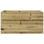 Jardinière 90x60x45,5 cm bois de pin imprégné – Image 3