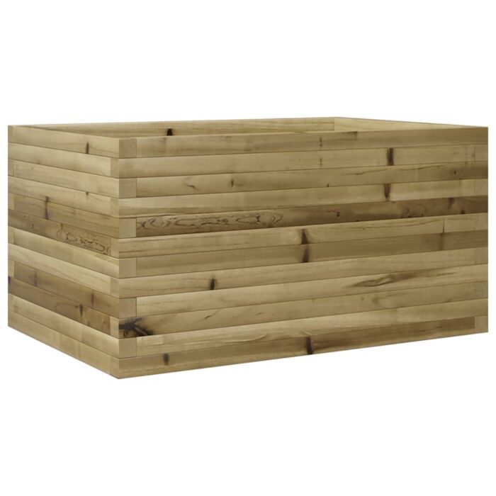 Jardinière 90x60x45,5 cm bois de pin imprégné – Image 5