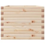Jardinière 110x60x45,5 cm bois de pin massif – Image 4