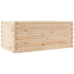 Jardinière 110x60x45,5 cm bois de pin massif – Image 5