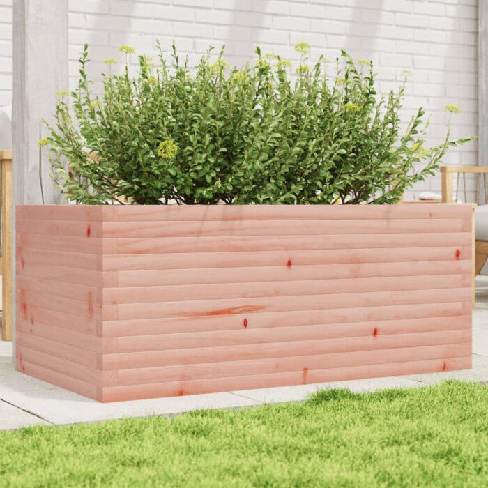 Jardinière 110x60x45,5 cm bois massif de douglas – Image 1