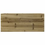 Jardinière 110x60x45,5 cm bois de pin imprégné – Image 3