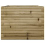 Jardinière 110x60x45,5 cm bois de pin imprégné – Image 4