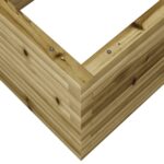 Jardinière 110x60x45,5 cm bois de pin imprégné – Image 6