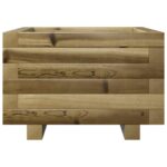 Jardinière 40x40x26,5 cm bois de pin imprégné – Image 3