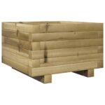 Jardinière 40x40x26,5 cm bois de pin imprégné – Image 5