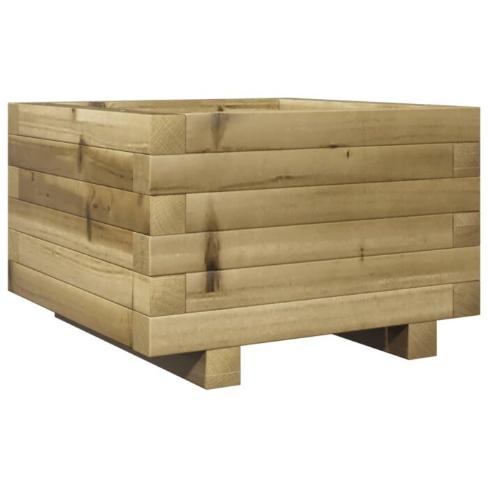 Jardinière 40x40x26,5 cm bois de pin imprégné – Image 5