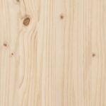 Jardinière 50x50x26,5 cm bois de pin massif – Image 7
