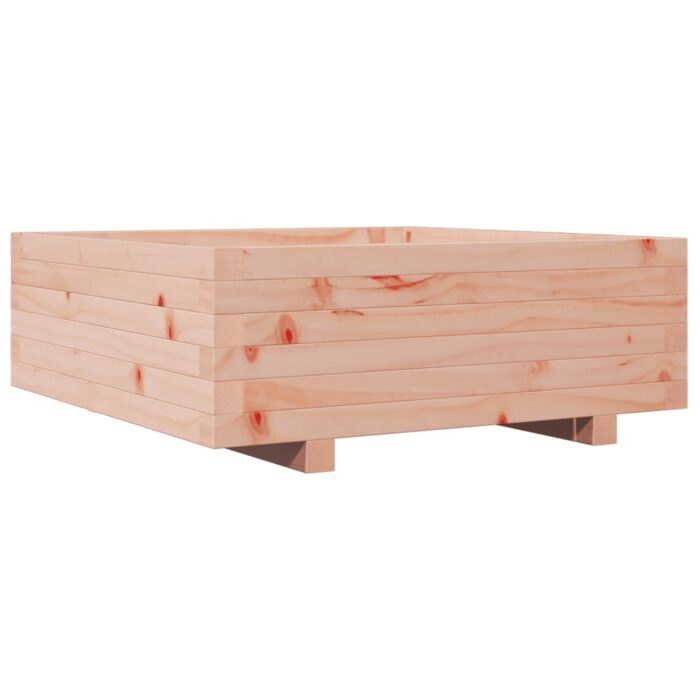 Jardinière 70x70x26,5 cm bois massif douglas – Image 5