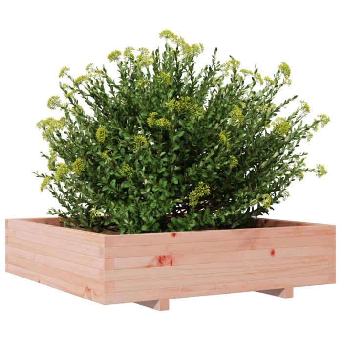 Jardinière 100x100x26,5 cm bois massif de douglas – Image 2