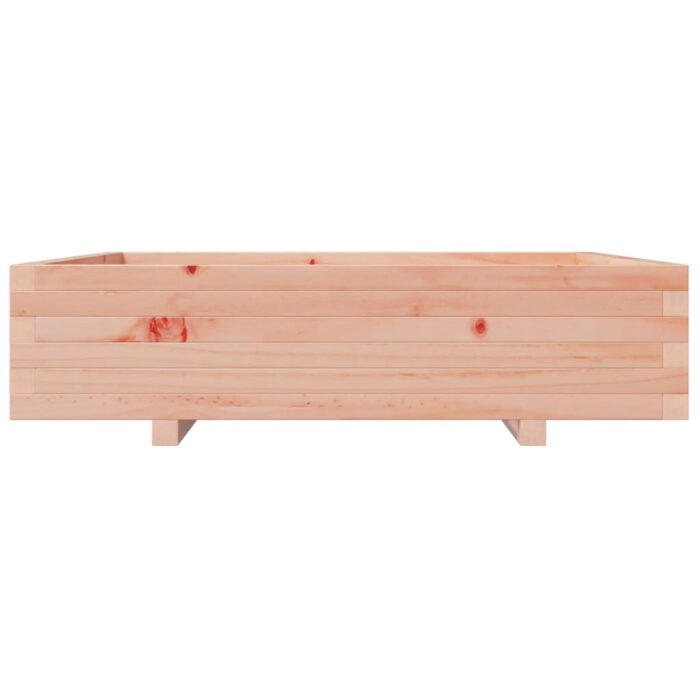 Jardinière 100x100x26,5 cm bois massif de douglas – Image 3