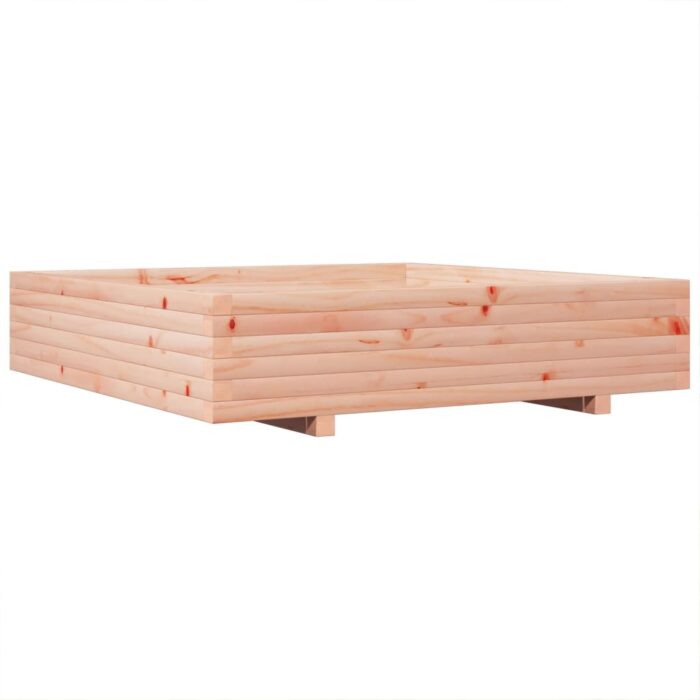 Jardinière 110x110x26,5 cm bois massif de douglas – Image 5