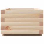 Jardinière 70x40x26,5 cm bois de pin massif – Image 4