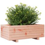 Jardinière 70x40x26,5 cm bois massif douglas – Image 2
