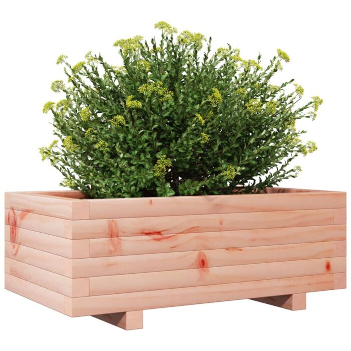 Jardinière 70x40x26,5 cm bois massif douglas – Image 2