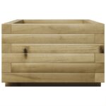 Jardinière 70x40x26,5 cm bois de pin imprégné – Image 4