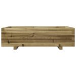 Jardinière 90x60x26,5 cm bois de pin imprégné – Image 3