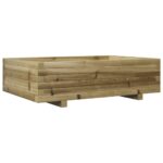 Jardinière 90x60x26,5 cm bois de pin imprégné – Image 5